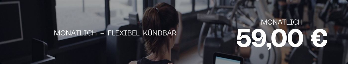 Monatlich – flexibel kündbar: monatlich 59,00 Euro
